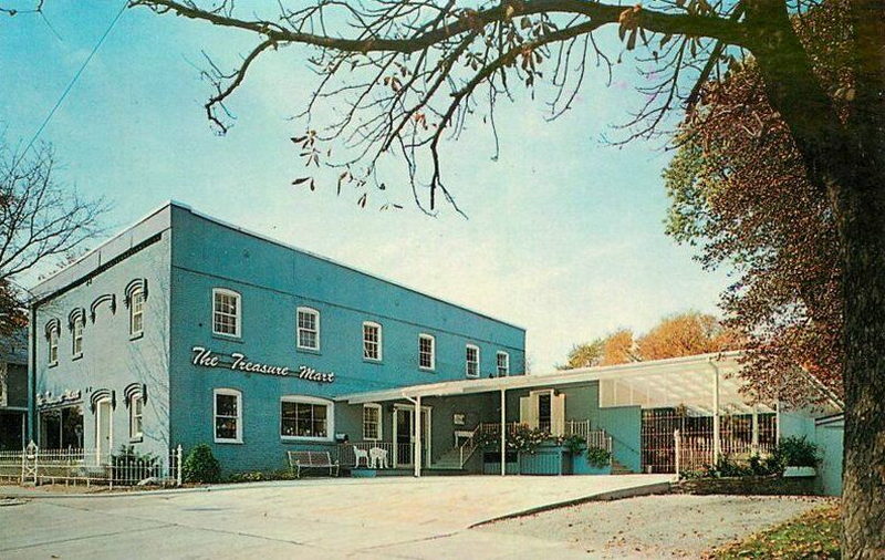 Treasure Mart - Vintage Postcard (newer photo)